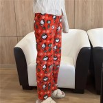 Herbst Hallo Kitty Batman Pyjama Hosen Cartoon Hip Hop Damen Warme Casual Flanell Nette Hosen Plüsch Stil Kleidung