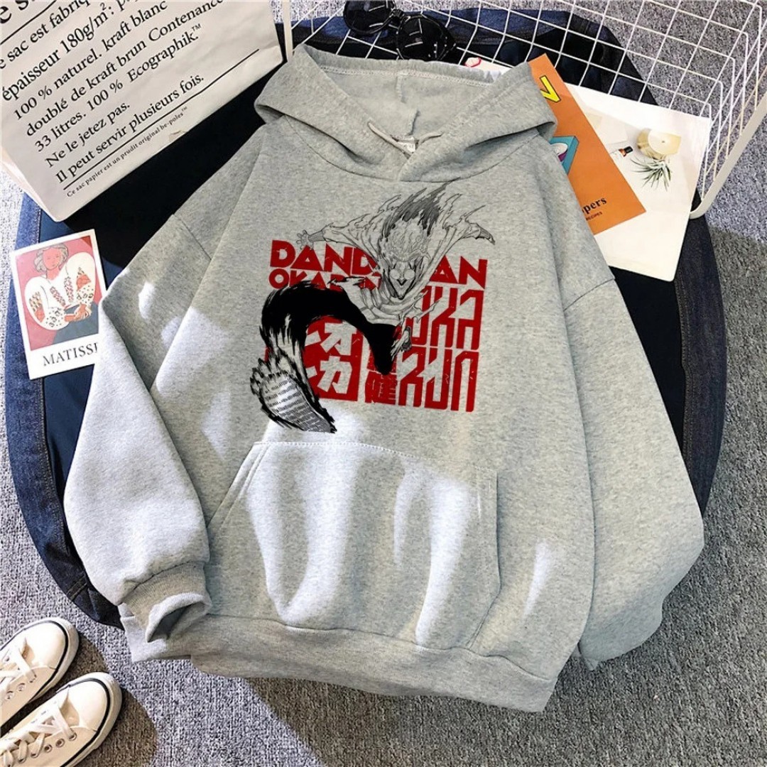 Dandadan Okarun Hoodie moderner Stil für Damen