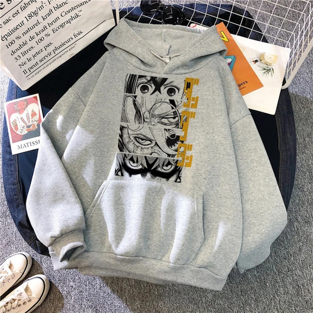 Dandadan Okarun Hoodie moderner Stil für Damen