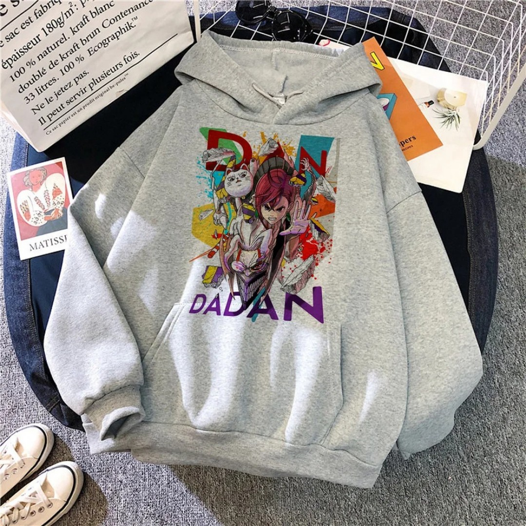 Dandadan Okarun Hoodie moderner Stil für Damen