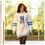 Minnie Maus - Sweatshirt-Kleid für Erwachsene