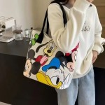 Disney cute Stitch & Donald Duck canvas bag