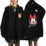 Disney Minnie Zipper Sweatshirt