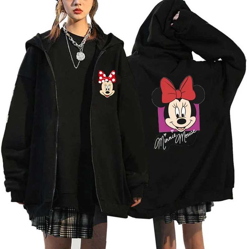 Disney Minnie Zipper Sweatshirt