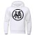 Japanische Anime Logo Wu Script Funny Print Hoodies Männer Tasche Herbst Kleidung Lose Casual Streetwear Fleece Warme Männer Hoodies