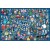 EPOCH 97-701 Disney CUTE CELEBRATION Jigsaw Puzzle (Cute Celebration) 1000 Piece Jigsaw Puzzle (19.7 x 29.5 inches (50 x 75 cm)), Includes Glue and Spatula, Decorative Parts Included