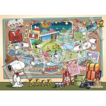 Epoch Inc. 500 Teile Puzzle Peanuts Snoopy Beagle Scout (15,0 x 20,9 Zoll (38 x 53 cm) 06-708s mit Kleber und Spachtel sowie Tickets EPOCH Epoch Inc. 500 Teile Puzzle Peanuts Snoopy Beagle Scout (15,0 x 20,9 Zoll (38 x 53 cm) 06-708s mit Kleber und Spachtel sowie Tickets EPOCH