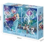 EPOCH Disney Emotional Story Series, Eiskönigin (15,0 x 20,9 Zoll (38 x 53 cm), 74-302 Teile Puzzle, inklusive Kleber, Spachtel und dekorativen Teilen EPOCH Disney Emotional Story Series, Eiskönigin (15,0 x 20,9 Zoll (38 x 53 cm), 74-302 Teile Puzzle, inklusive Kleber, Spachtel und dekorativen Teilen
