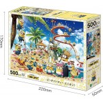 EPOCH 500 Teile Puzzle Minions Beach Party Minions! (15,0 x 20,9 Zoll (38 x 53 cm) 06-510s mit Kleber und Spachtel sowie Tickets EPOCH 500 Teile Puzzle Minions Beach Party Minions! (15,0 x 20,9 Zoll (38 x 53 cm) 06-510s mit Kleber und Spachtel sowie Tickets