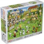 Epoch 06-097s 500-Teile Puzzle, Peanuts Snoopy Fußball, 15,0 x 20,9 Zoll (38 x 53 cm), inklusive Kleber, Spachtel und Punktkarte Epoch 06-097s 500-Teile Puzzle, Peanuts Snoopy Fußball, 15,0 x 20,9 Zoll (38 x 53 cm), inklusive Kleber, Spachtel und Punktkarte
