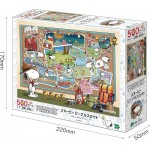 Epoch Inc. 500 Teile Puzzle Peanuts Snoopy Beagle Scout (15,0 x 20,9 Zoll (38 x 53 cm) 06-708s mit Kleber und Spachtel sowie Tickets EPOCH Epoch Inc. 500 Teile Puzzle Peanuts Snoopy Beagle Scout (15,0 x 20,9 Zoll (38 x 53 cm) 06-708s mit Kleber und Spachtel sowie Tickets EPOCH