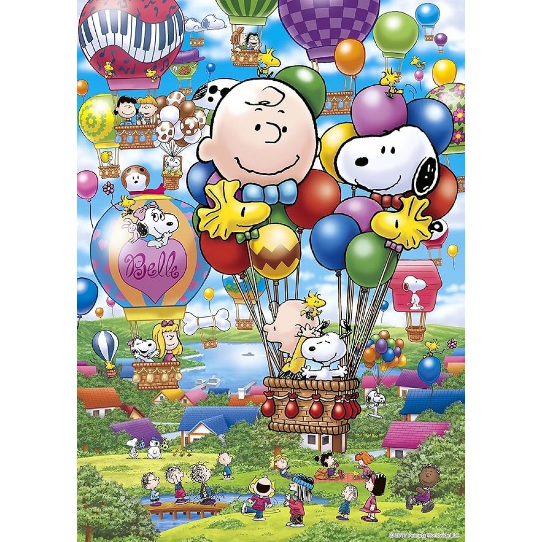 Epoch 06-079s 500-teiliges Puzzle – Peanuts Heißluftballon mit Snoopy & Charlie Brown Epoch 06-079s 500-teiliges Puzzle – Peanuts Heißluftballon mit Snoopy & Charlie Brown