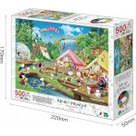 Epoch 06-706s 500-teiliges Puzzle, Peanuts Snoopy Glamping, 38 x 53 cm, inklusive Kleber, Spatel und Punktekarte Epoch 06-706s 500-teiliges Puzzle, Peanuts Snoopy Glamping, 38 x 53 cm, inklusive Kleber, Spatel und Punktekarte