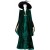 Adult Professor Mcgonagall Cosplay Costume Green Dress Suit With Hat For Women