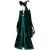 Adult Professor Mcgonagall Cosplay Costume Green Dress Suit With Hat For Women