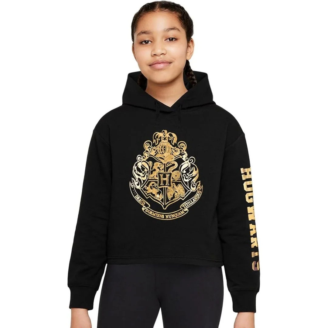 Harry Potter Mädchen Hoodie, Weicher und Bequemer Hogwarts Kapuzenpullover - Geschenke für Mädchen