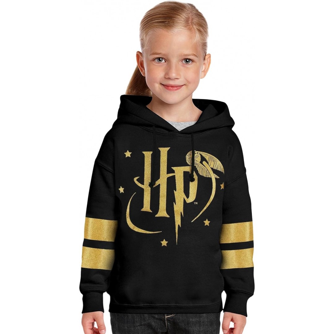 Harry Potter Mädchen Hoodie, Weicher und Bequemer Hogwarts Kapuzenpullover - Geschenke für Mädchen