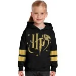 Harry Potter Mädchen Hoodie, Weicher und Bequemer Hogwarts Kapuzenpullover - Geschenke für Mädchen