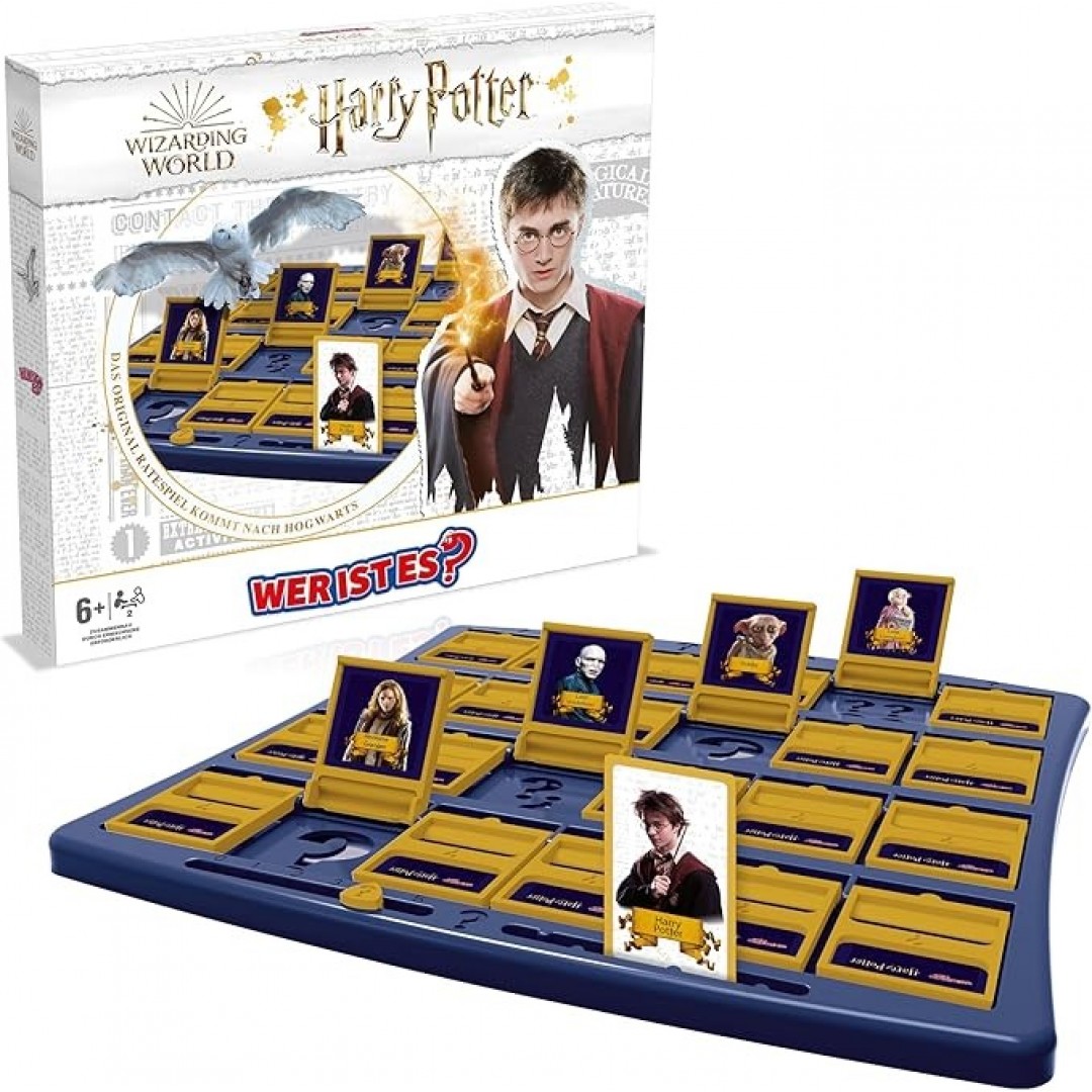 Winning Moves - Wer ist es? - Harry Potter - Harry Potter Fanartikel - Alter 6+ - Deutsch