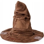 Harry Potter Interactive Talking Hat with sound, toy for children aged 5 and over, officially licensed fan merchandise, brown