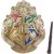 Harry Potter - Hogwarts Crest - Lampe mit Kontrollstäben schwarz