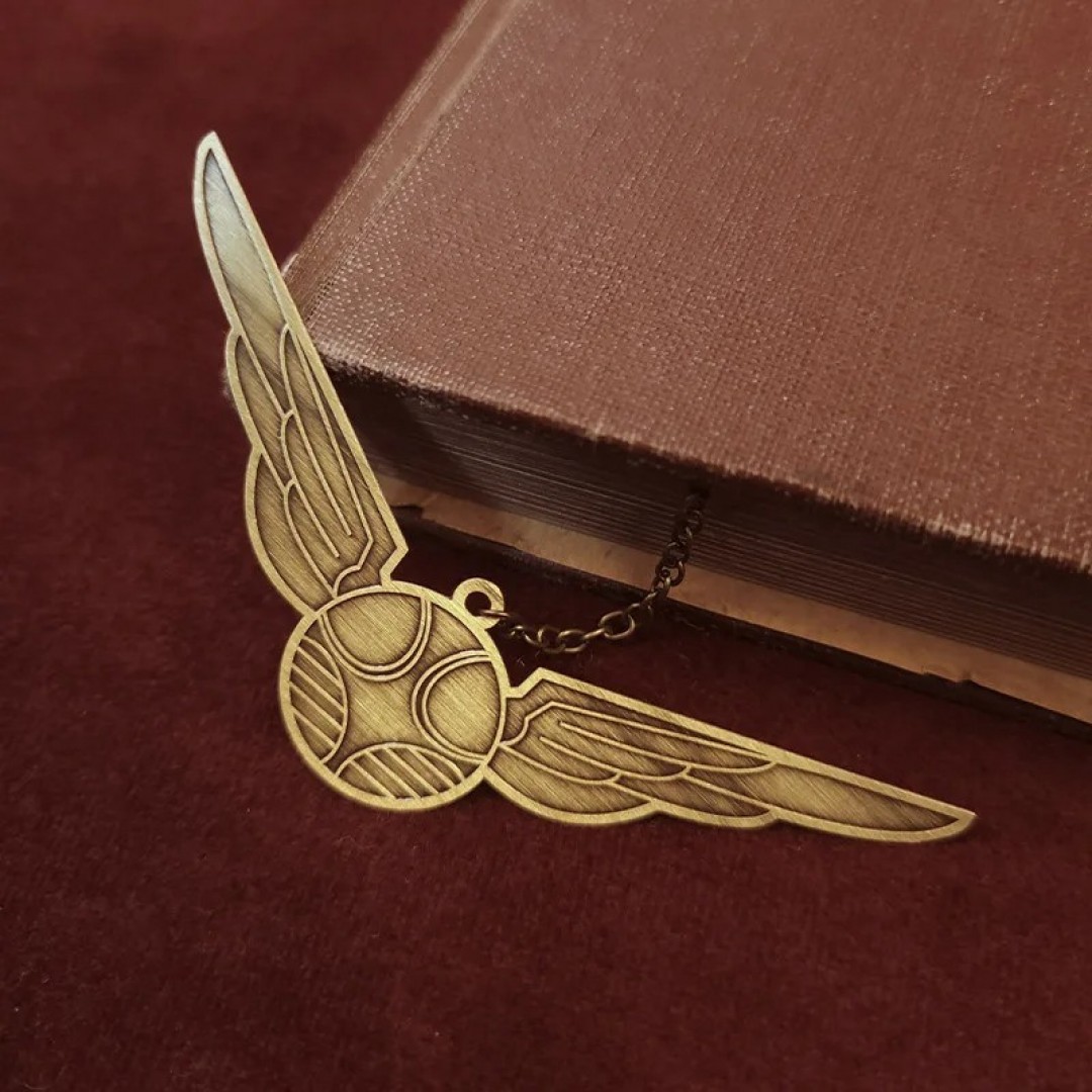 Harry Potter Quidditch Lesezeichen – Kreative Metall-Schreibwaren