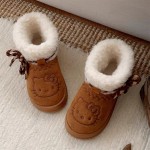 Hello Kitty Snow Boots for Women – Cozy and warm winter boots in kawaii style. Non-slip and comfortable cotton shoes, perfect for cold days. Great as a gift!