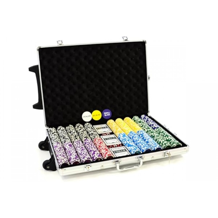 Poker Chipkoffer & -schienen