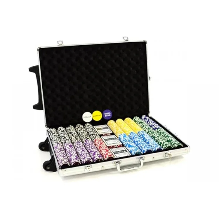 Poker Chipkoffer & -schienen