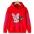 2024 Herbst/Winter Kinder Hoodie Minnie – Warmes Oberteil für Jungen und Mädchen, 3-14 Jahre, Outdoor Sport Shirt