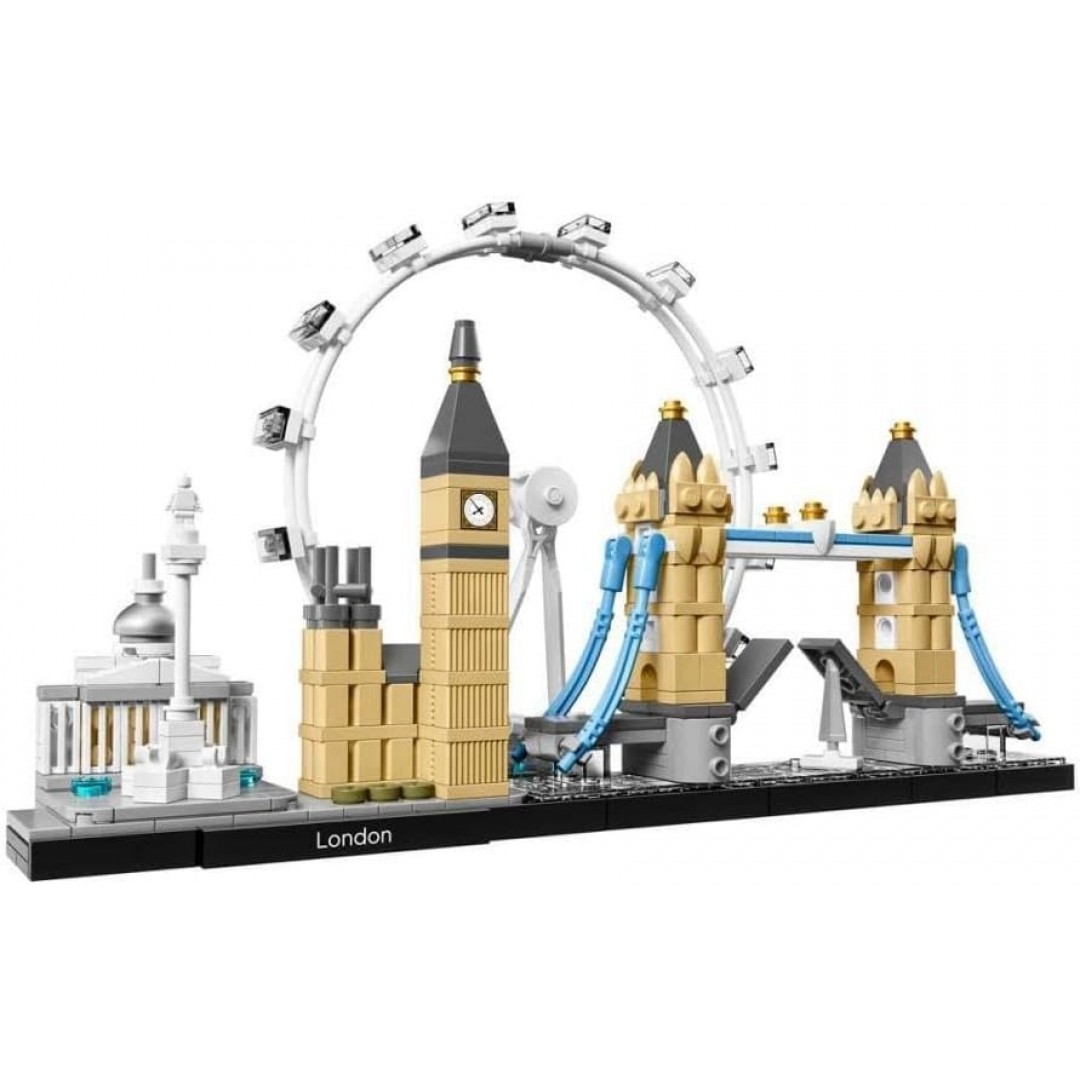 LEGO 21034 Architecture London Skyline-Modellbausatz, Bauset mit London Eye, Big Ben, Tower Bridge, Haus- und Büro-Deko, Geschenkidee für Sammler LEGO 21034 Architecture London Skyline-Modellbausatz, Bauset mit London Eye, Big Ben, Tower Bridge, Haus- und Büro-Deko, Geschenkidee für Sammler