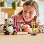 LEGO Creator 3in1 Wilde Tiere: Pandafamilie - Ostergeschenke für Mädchen und Jungen ab 8 Jahren - Modell umbaubar in Spielzeug Schwertwal oder Pinguin Figur - Bauset für Kinder - 31165 LEGO Creator 3in1 Wilde Tiere: Pandafamilie - Ostergeschenke für Mädchen und Jungen ab 8 Jahren - Modell umbaubar in Spielzeug Schwertwal oder Pinguin Figur - Bauset für Kinder - 31165