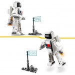 LEGO 31134 Creator 3in1 Spaceshuttle Spielzeug zum Astronauten zum Raumschiff, Konstruktionsspielzeug für Kinder, Jungen, Mädchen ab 6 Jahren, kreative Geschenkidee