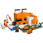 LEGO 21178 Minecraft Die Fuchs-Lodge, Spielzeug für Jungen und Mädchen ab 8 Jahren mit Figuren von ertrunkenem Zombie und Tieren, Kinderspielzeug LEGO 21178 Minecraft Die Fuchs-Lodge, Spielzeug für Jungen und Mädchen ab 8 Jahren mit Figuren von ertrunkenem Zombie und Tieren, Kinderspielzeug