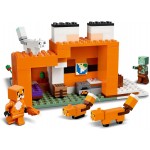 LEGO 21178 Minecraft Die Fuchs-Lodge, Spielzeug für Jungen und Mädchen ab 8 Jahren mit Figuren von ertrunkenem Zombie und Tieren, Kinderspielzeug LEGO 21178 Minecraft Die Fuchs-Lodge, Spielzeug für Jungen und Mädchen ab 8 Jahren mit Figuren von ertrunkenem Zombie und Tieren, Kinderspielzeug