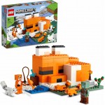 LEGO 21178 Minecraft Die Fuchs-Lodge, Spielzeug für Jungen und Mädchen ab 8 Jahren mit Figuren von ertrunkenem Zombie und Tieren, Kinderspielzeug LEGO 21178 Minecraft Die Fuchs-Lodge, Spielzeug für Jungen und Mädchen ab 8 Jahren mit Figuren von ertrunkenem Zombie und Tieren, Kinderspielzeug