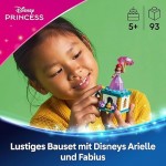 LEGO Disney Princess Ariel Music Box, Fantasy Play Set with Fabius Figure for Little Mermaid Fans, Buildable Box with Princess Mini Doll, Gift for Girls from 5 Years 43259