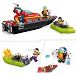 LEGO 60373 City Feuerwehrboot, Spielzeug, das im Wasser schwimmt, mit Rennboot, 3 Minifiguren und Jetpack, Feuerwehr-Boot-Spielzeug Geschenkidee für Jungen und Mädchen ab 5 Jahren LEGO 60373 City Feuerwehrboot, Spielzeug, das im Wasser schwimmt, mit Rennboot, 3 Minifiguren und Jetpack, Feuerwehr-Boot-Spielzeug Geschenkidee für Jungen und Mädchen ab 5 Jahren