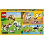 LEGO 31137 Creator 3in1 Niedliche Hunde Set mit Dackel-, Mops-, Pudel-Tierfiguren und mehr, Spielzeug für Kinder ab 7 Jahren, Geschenk für Hundeliebhaber LEGO 31137 Creator 3in1 Niedliche Hunde Set mit Dackel-, Mops-, Pudel-Tierfiguren und mehr, Spielzeug für Kinder ab 7 Jahren, Geschenk für Hundeliebhaber