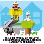 LEGO 10969 DUPLO Town Feuerwehrauto Spielzeug, Lernspielzeug für Kleinkinder ab 2 Jahren, Set mit Blaulicht und Martinshorn, Feuerwehrmann und Katze, für Mädchen und Jungen LEGO 10969 DUPLO Town Feuerwehrauto Spielzeug, Lernspielzeug für Kleinkinder ab 2 Jahren, Set mit Blaulicht und Martinshorn, Feuerwehrmann und Katze, für Mädchen und Jungen