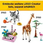 LEGO Creator 3in1 Wilde Tiere: Pandafamilie - Ostergeschenke für Mädchen und Jungen ab 8 Jahren - Modell umbaubar in Spielzeug Schwertwal oder Pinguin Figur - Bauset für Kinder - 31165 LEGO Creator 3in1 Wilde Tiere: Pandafamilie - Ostergeschenke für Mädchen und Jungen ab 8 Jahren - Modell umbaubar in Spielzeug Schwertwal oder Pinguin Figur - Bauset für Kinder - 31165
