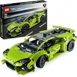 LEGO 42161 Technic Lamborghini Huracán Tecnica Spielzeugauto-Modellbausatz, Rennwagen-Bauset für Kinder, Jungen, Mädchen und Motorsport-Fans, Auto-Geschenk zum Sammeln