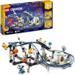 LEGO 31142 Creator 3-in-1 Weltraum-Achterbahn, Bausatz Einer Spielzeug-Kirmes mit funktionierenden Wägen, umbaubar in frei fallenden Fallturm oder Karussell mit Raketen und leuchtenden Steinen LEGO 31142 Creator 3-in-1 Weltraum-Achterbahn, Bausatz Einer Spielzeug-Kirmes mit funktionierenden Wägen, umbaubar in frei fallenden Fallturm oder Karussell mit Raketen und leuchtenden Steinen