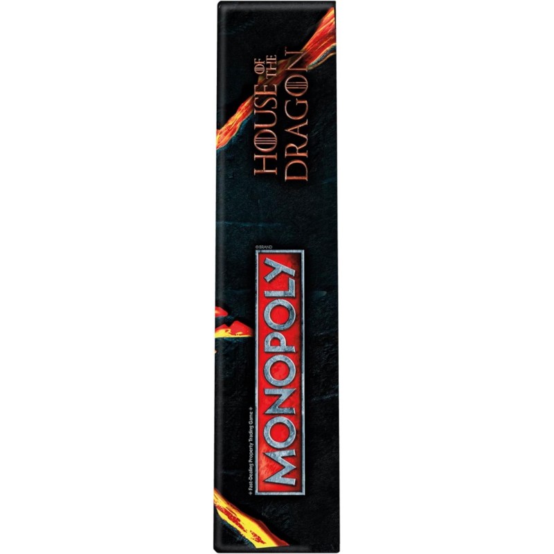 House of the Dragon Monopoly Board Game, 2-6 Players | Hit TV Series | Ages 17 and Up