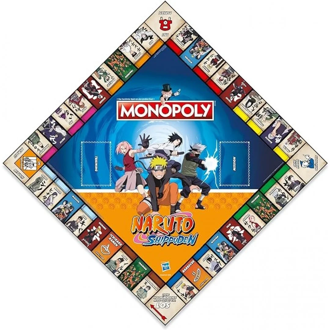 Monopoly - Naruto - Anime Merch - Alter 8+ - Deutsch Monopoly - Naruto - Anime Merch - Alter 8+ - Deutsch