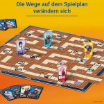 Ravensburger 27557 - Naruto Shippuden Labyrinth - Der Familienspiel-Klassiker für 2-4 Spieler ab 7 Jahren im Look der Animeserie