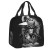 Tim Burton Christmas Horror Movie Insulated Lunchbox Women Halloween Skull Jack Reusable Thermo Cooler Lunch Bag