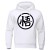 Japanische Anime Logo Wu Script Funny Print Hoodies Männer Tasche Herbst Kleidung Lose Casual Streetwear Fleece Warme Männer Hoodies