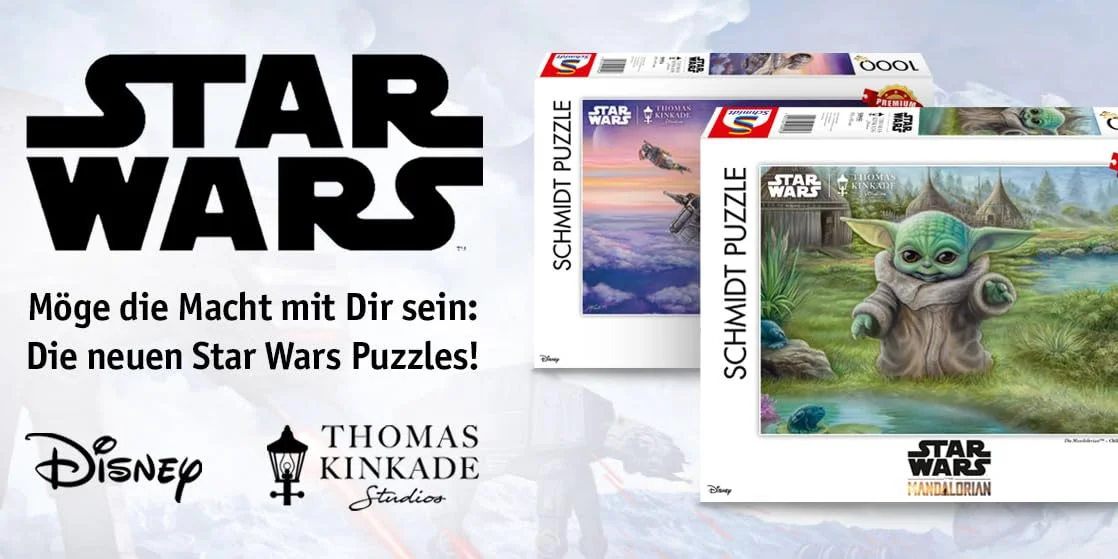 Thomas Kinkade Disney Puzzle Star Wars