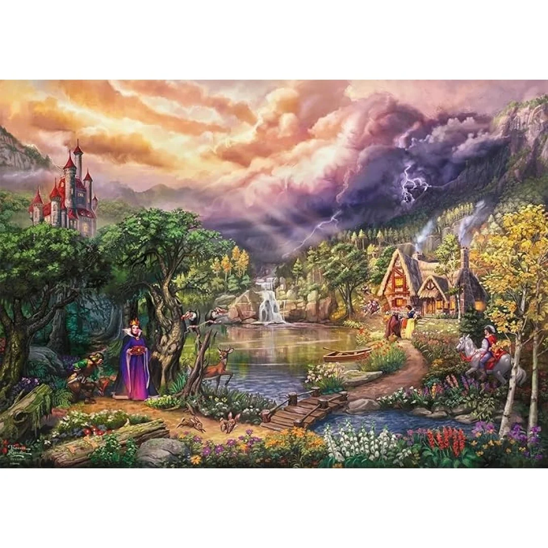 Schmidt Spiele 58037 Thomas Kinkade, Disney, Snow White and The Queen, 1000 Teile Puzzle, bunt Schmidt Spiele 58037 Thomas Kinkade, Disney, Snow White and The Queen, 1000 Teile Puzzle, bunt